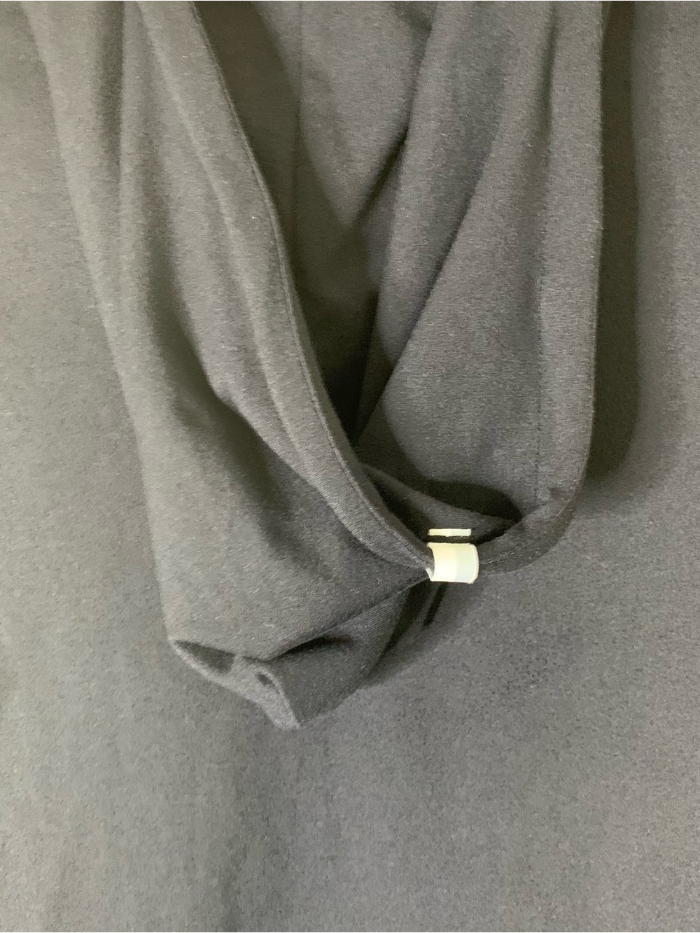 Rhoback womens black tempo performance crop hoodie S - Picture 8 of 8